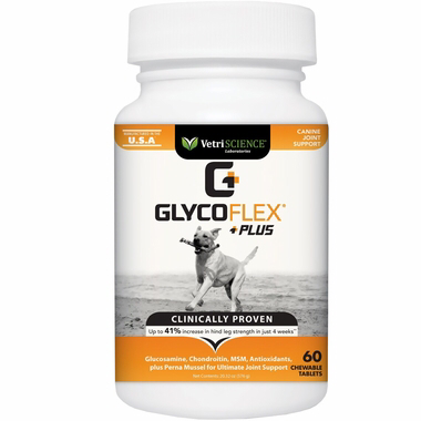 Glyco FLEX Plus for Dogs, жевательные таблетки, для собак 0299 E2.6