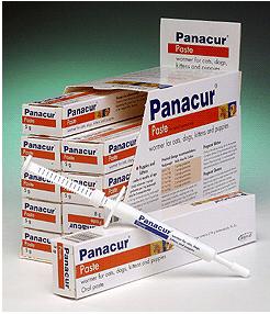 Panacur Paste - Панакур паста 18.75% для кошек и собак, уп. 5 г