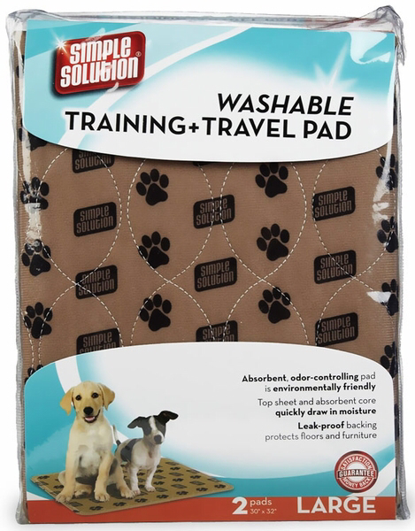 Simple Solution Washable Training & Travel Pad. Впитывающие пеленки многоразового использования, уп. 2 шт 0320 E1