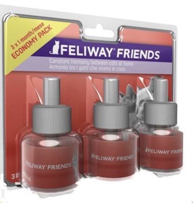 Feliway Friends Феливей Френдс сменный флакон, уп. 3 шт Feliway Friends Феливей Френдс сменный флакон, уп. 3 шт