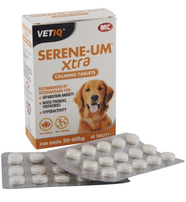 VetIQ Serene-UM Extra Calm для собак 20-40 кг, уп. 60 шт 54048x A4
