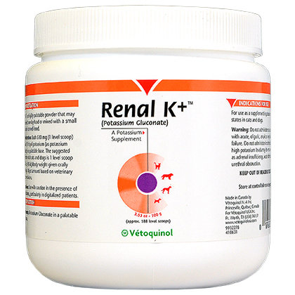 Vetoquinol Renal K+ порошок 100 г 0213 B6.2