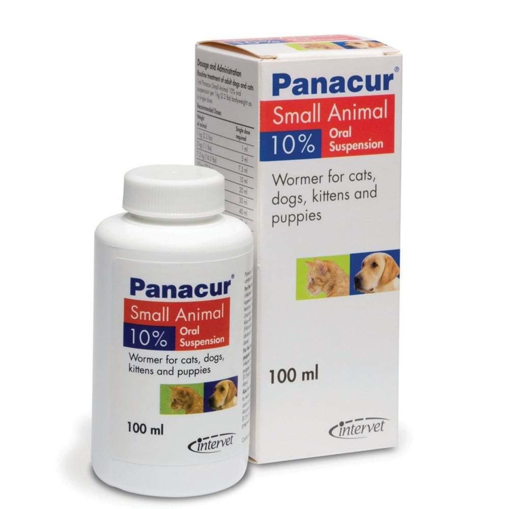 Panacur Панакур суспензия 10%, для кошек и собак, 100 мл 0322 A11
