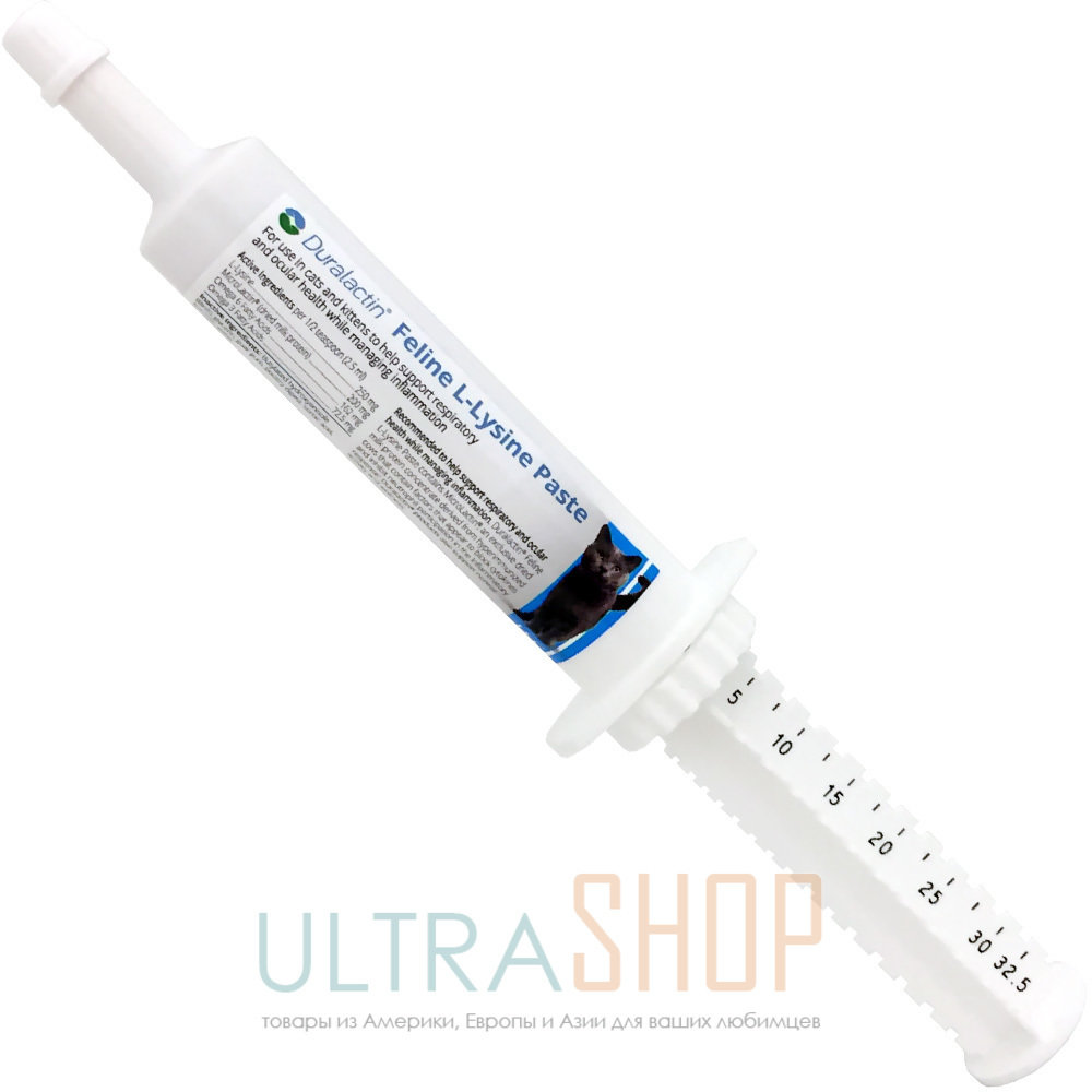 Duralactin Feline L-lysine - лизин в пасте 32.5 мл 54060 J2.1