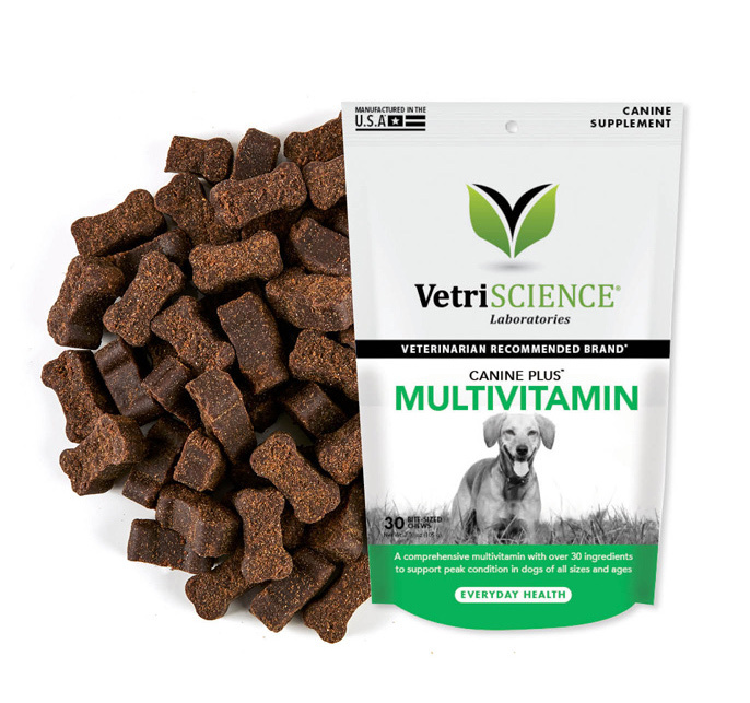 Vetri-Science Canine Plus Multivitamin, витамины в лакомстве, уп.30 шт