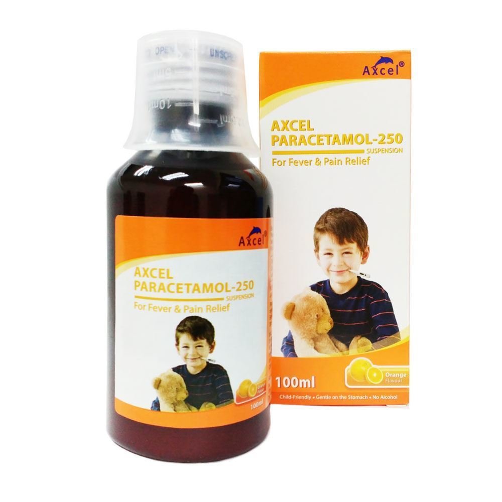  Axcel Paracetamol 250mg 5ml Syrup 1 bottle 