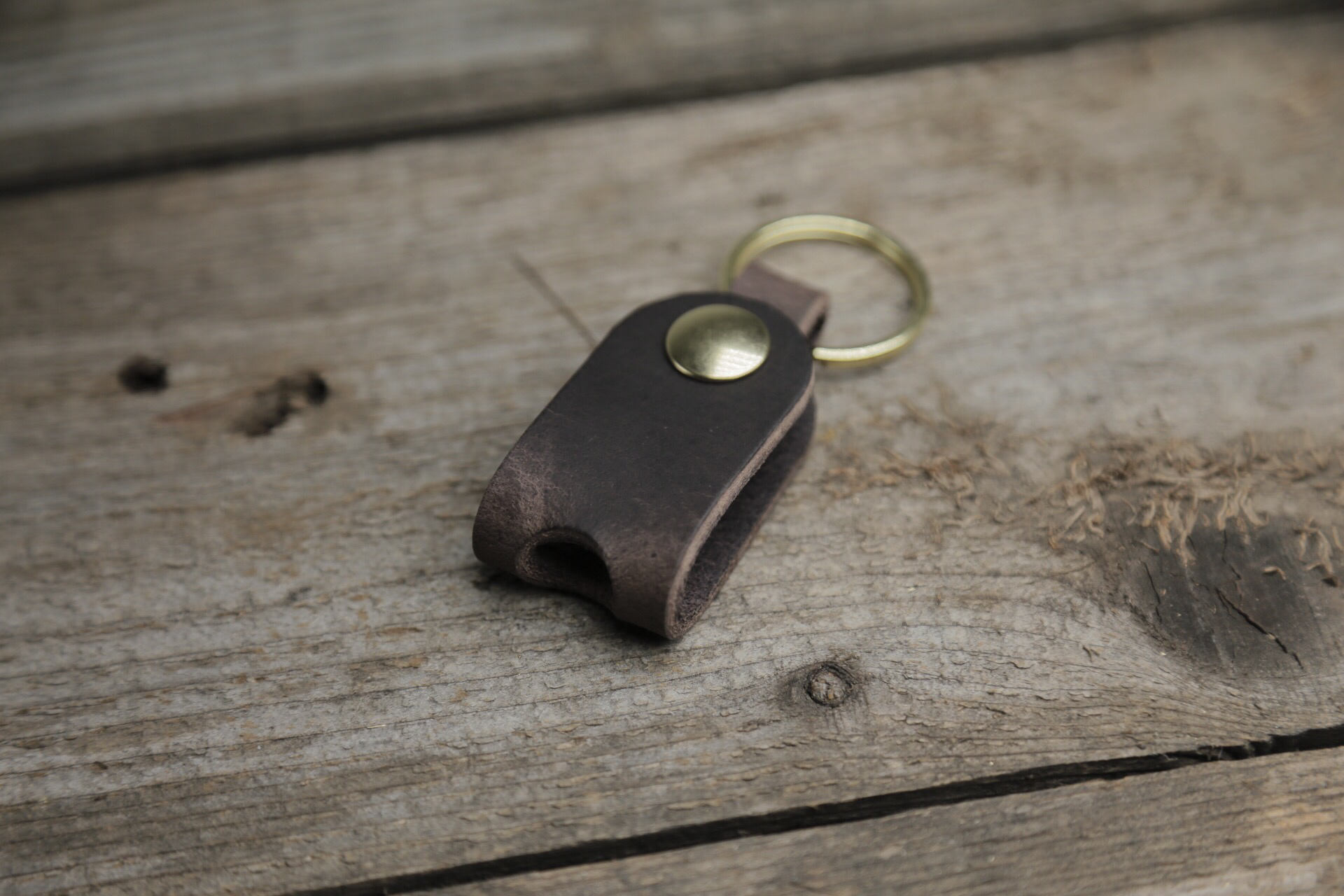 “Holster” Leather Key Case