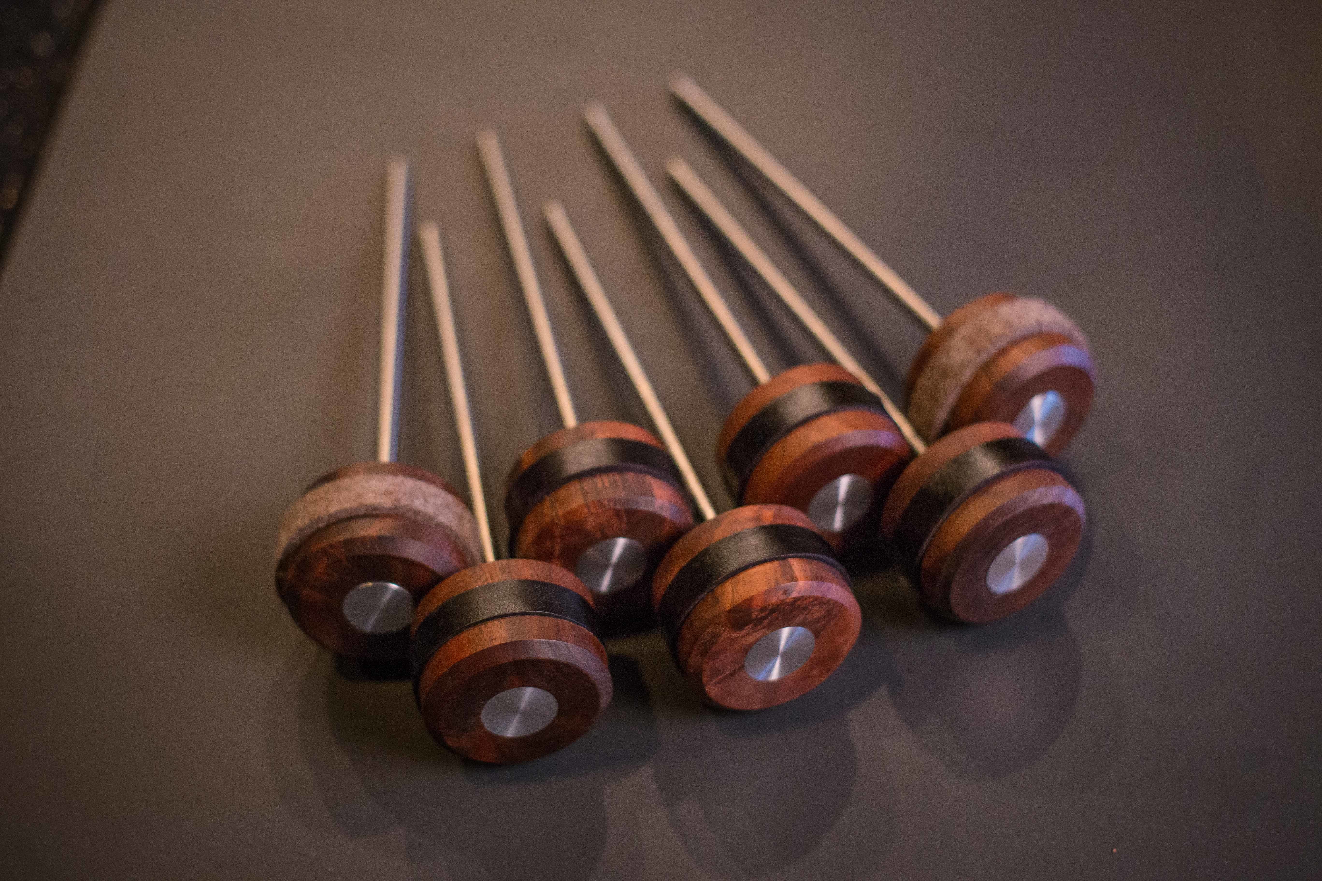 Black Walnut Custom Beaters