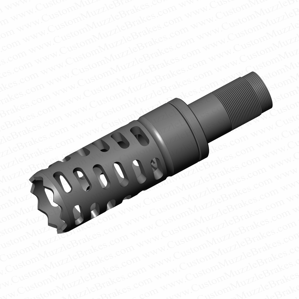 Helical Baffle Muzzle Brake for 12 gauge Shotgun, TMULC or MULC systems