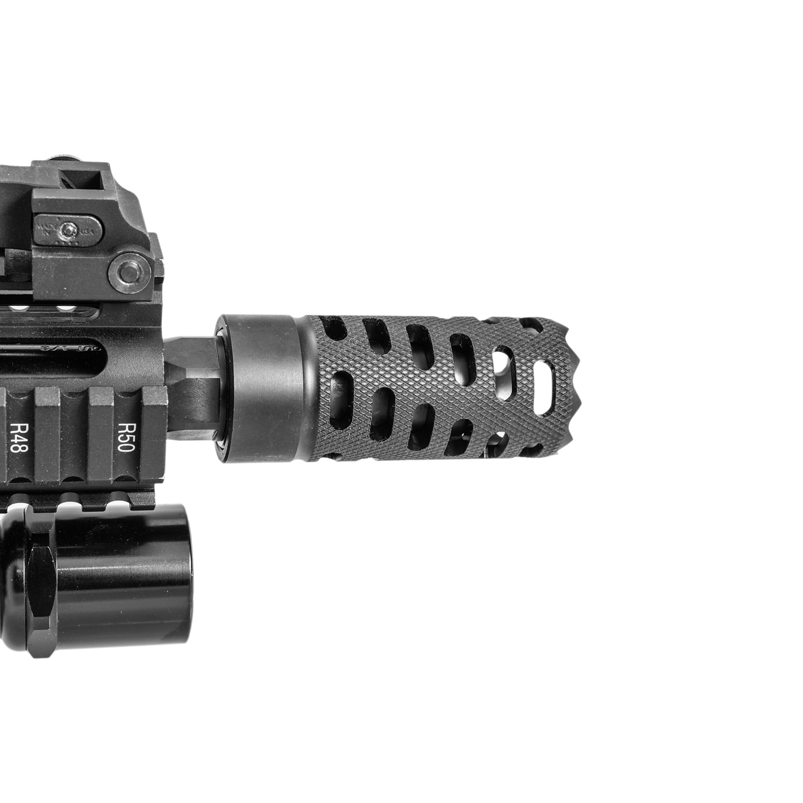 Helical Baffle Muzzle Brake for 12 gauge Shotgun, TMULC or MULC systems Shotgun Muzzle Brakes