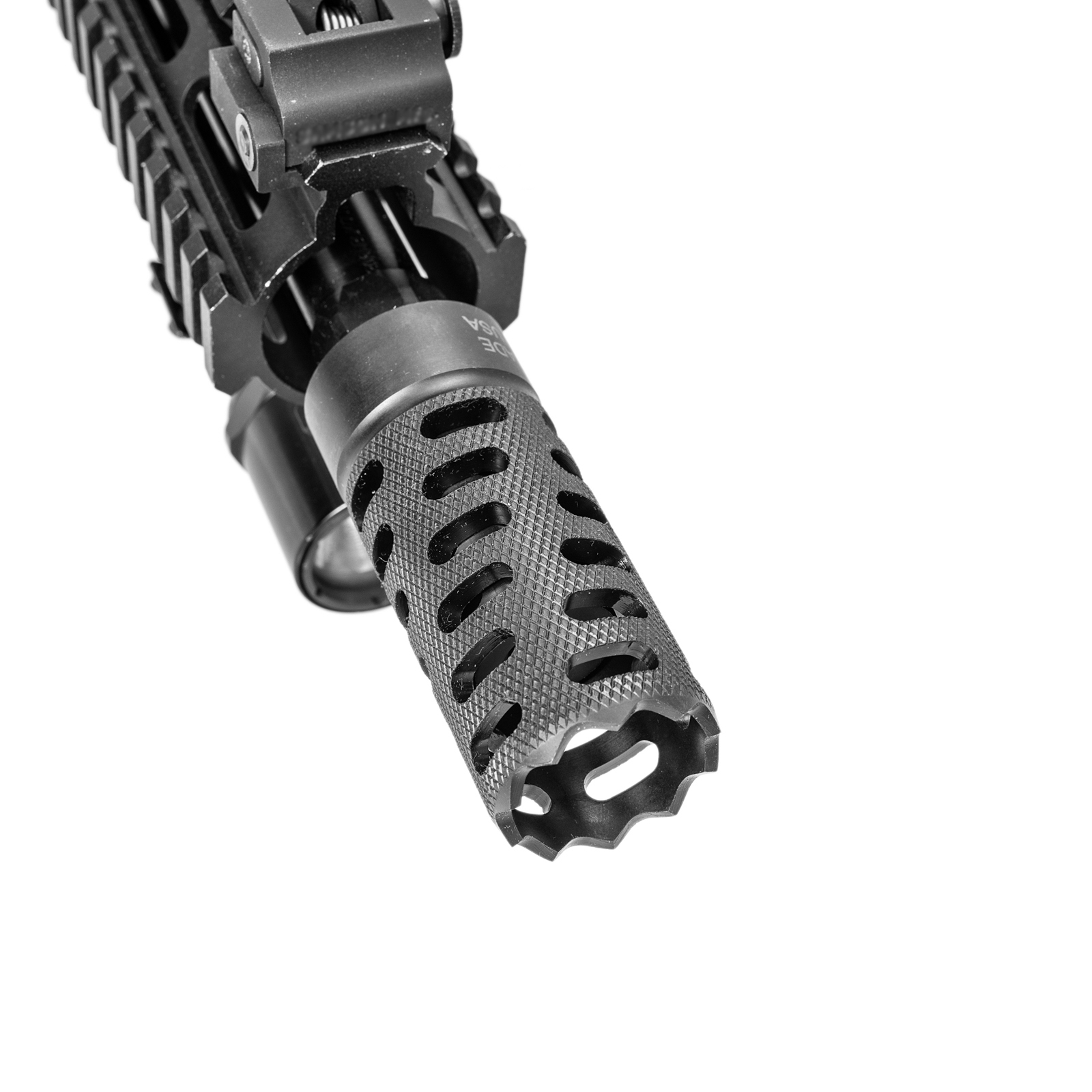 Helical Baffle Muzzle Brake for 12 gauge Shotgun, TMULC or MULC systems