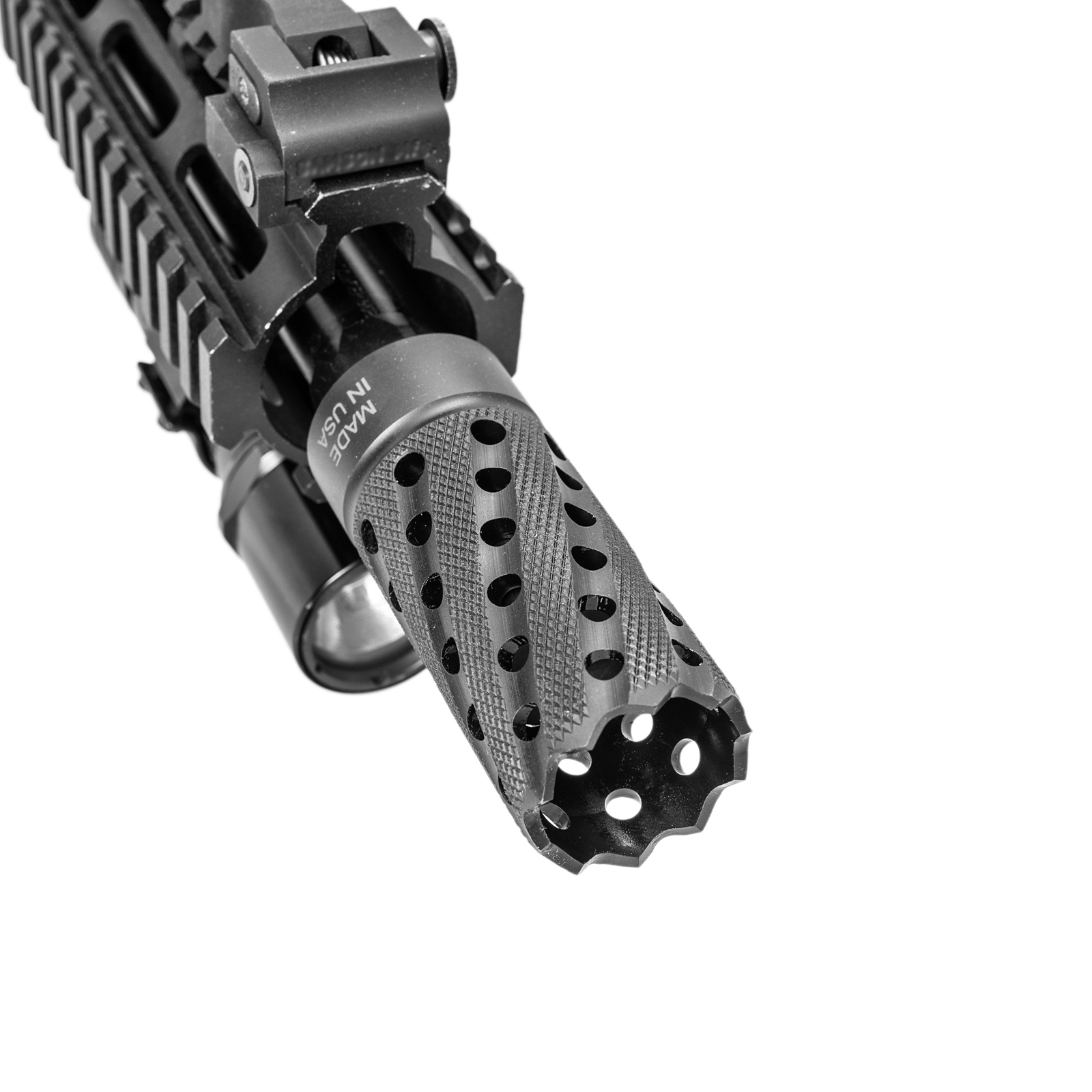 Helical Port Muzzle Brake For 12 Gauge Shotgun TMULC Or MULC Systems 