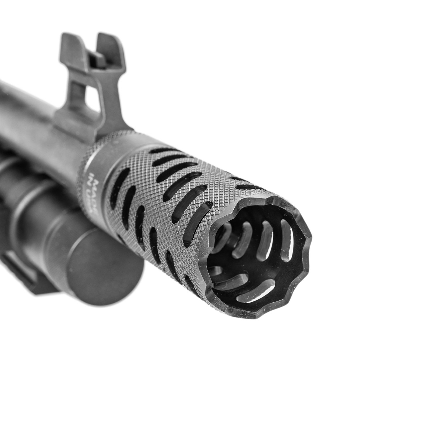 Helical Baffle Muzzle Brake For 12 Gauge Shotgun Tmulc Or Mulc