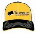 Flex Fit Cap - Yellow Black and White Flex Fit Cap - Yellow Black and White
