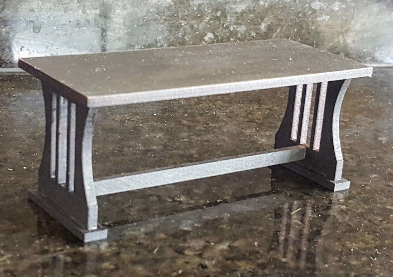 Tudor Table Kit 12th Scale Tudor Table Kit 12th Scale