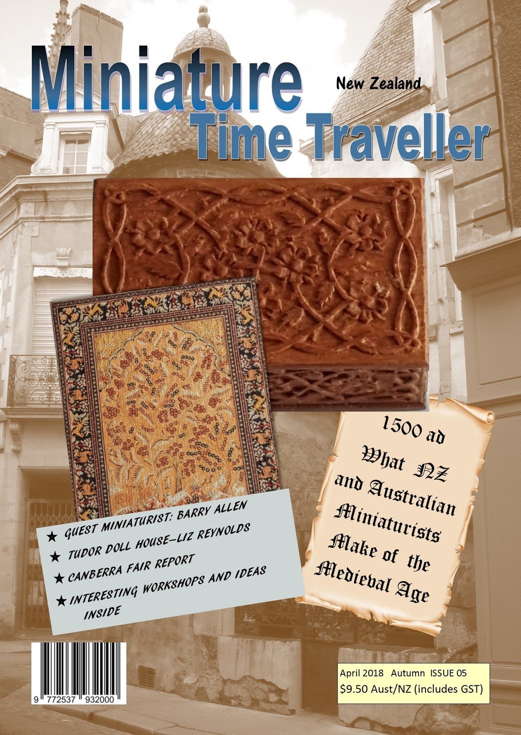 April 2018 Issue - Miniature Time Traveller Magazine - Single copy only. Postage extra April 2018 Issue - Miniature Time Traveller Magazine - Single copy only. Postage extra