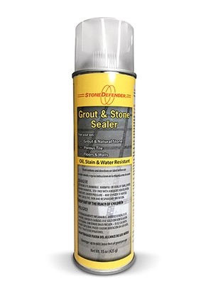 Stone Defender Aerosol Grout Sealer - 15oz. Can Stone Defender Aerosol Grout Sealer - 15oz. Can