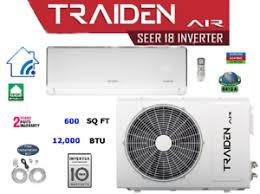 Traiden Air 12K BTU 220 Volt Mini Split System with WIFI Remote 15865