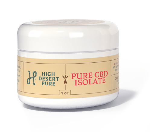 Pure CBD Isolate 1 oz (28 grams) CBDISO1OZ