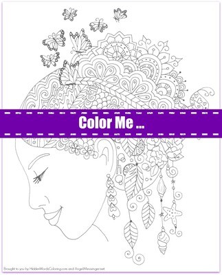 Gaia Butterfly Coloring Page Gaia Butterfly Coloring Page
