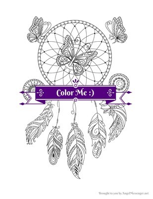Butterfly Mandala Coloring Page Butterfly Mandala Coloring Page