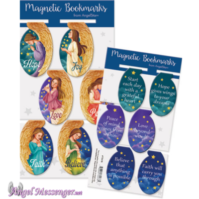 Angel Oval Magnetic Bookmarks Angel Oval Magnetic Bookmarks