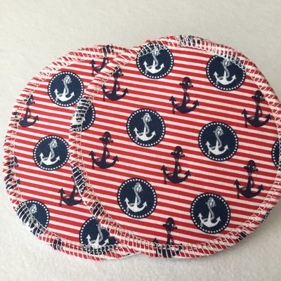DELUXE RANGE-Breastpads-Nautical DELUXE RANGE-Breastpads-Nautical