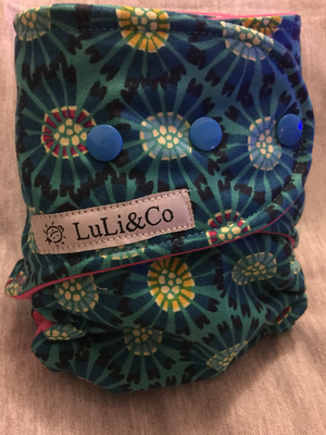 Snap In One -Turquoise Floral (Petite) Snap In One -Turquoise Floral (Petite)
