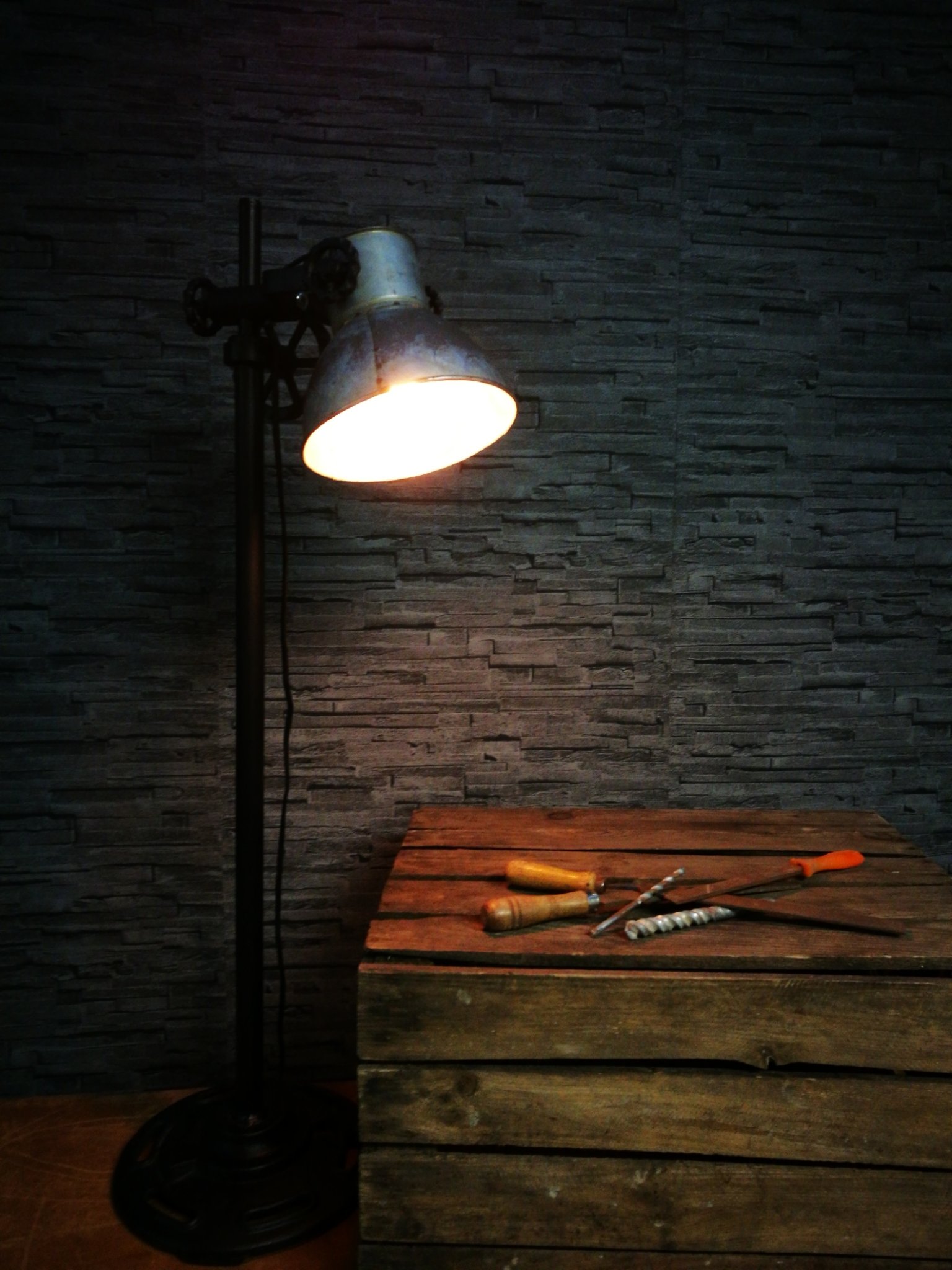 vloerlamp industrie Rolf 00078