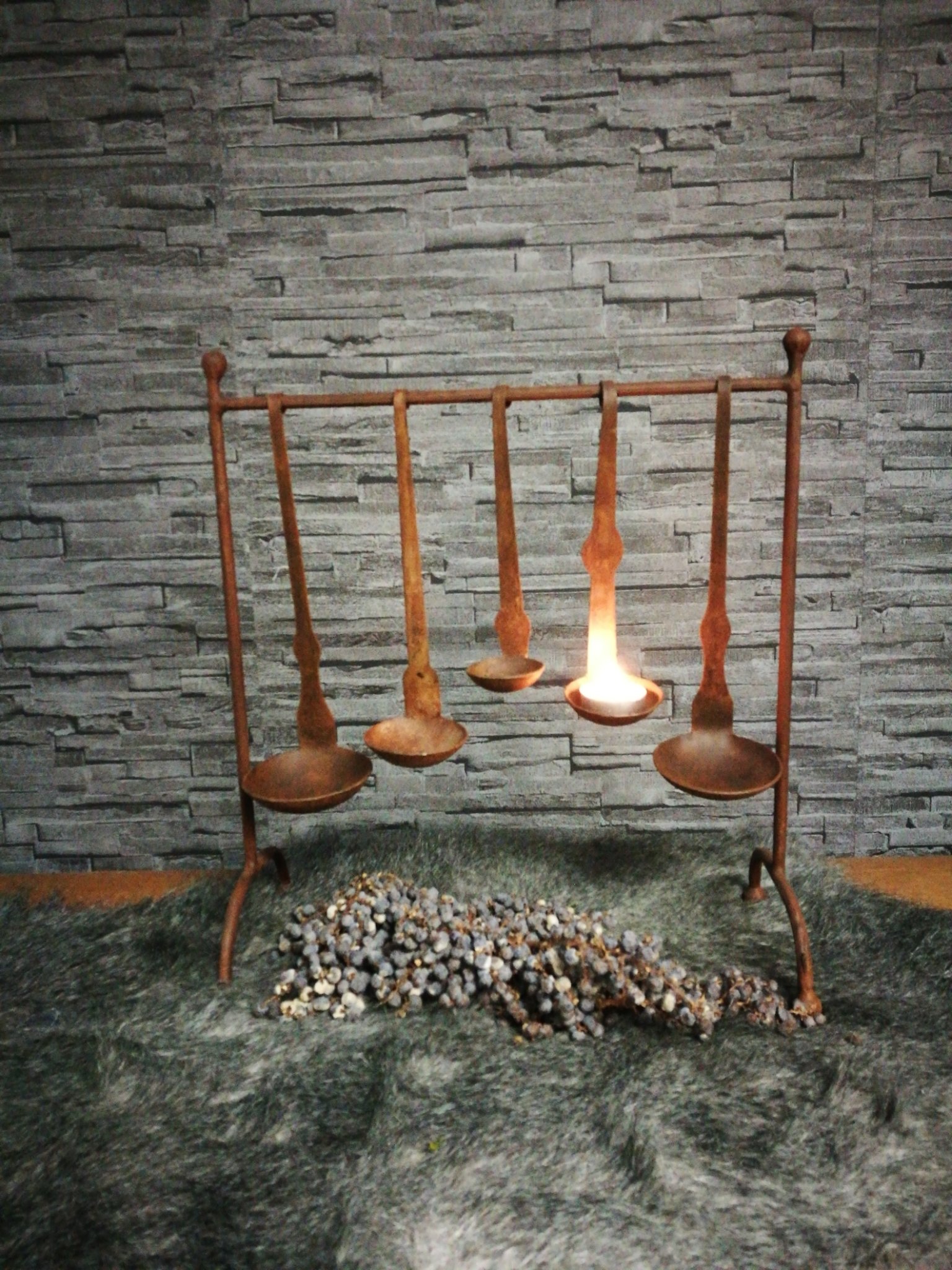 Lepelrekje incl 5 hanglepels 00353