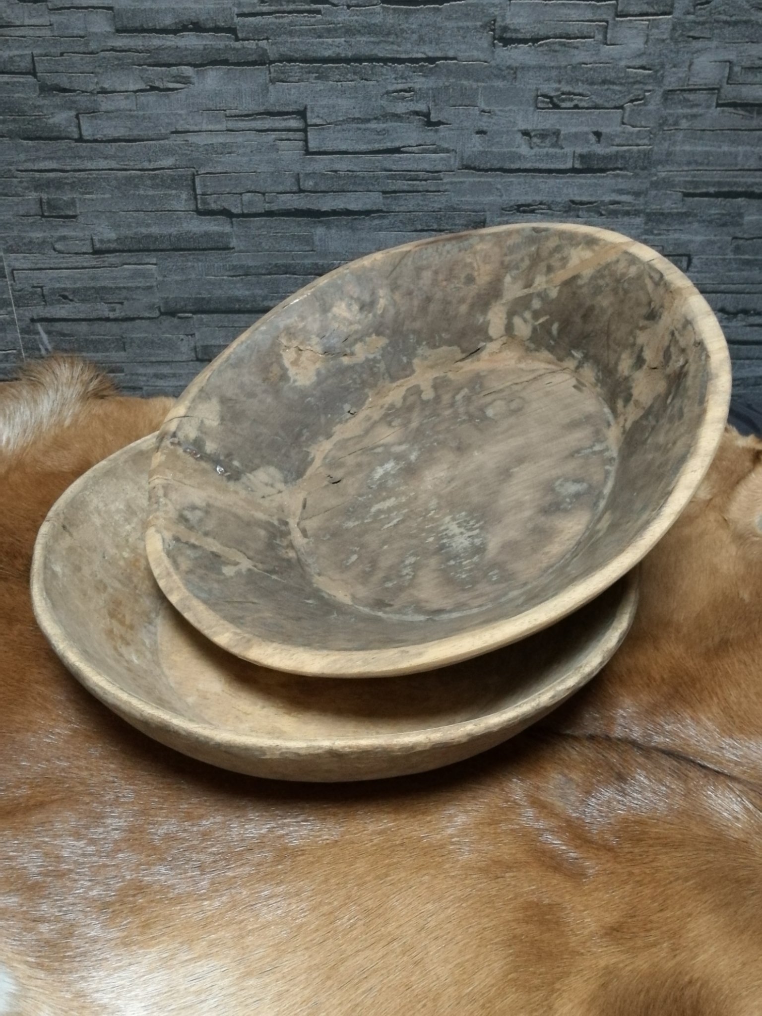 Houten schaal