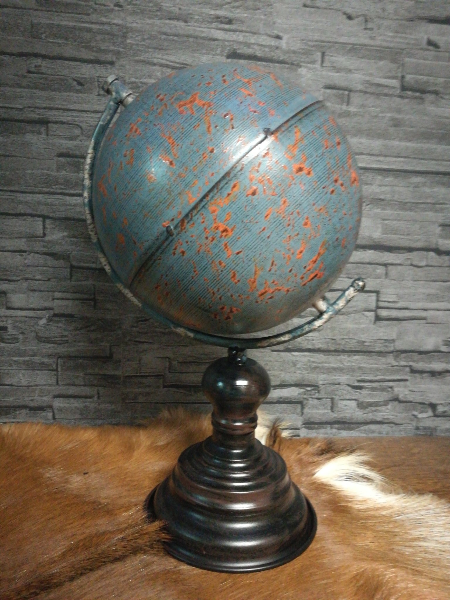 Metalen Globe maat L 01255