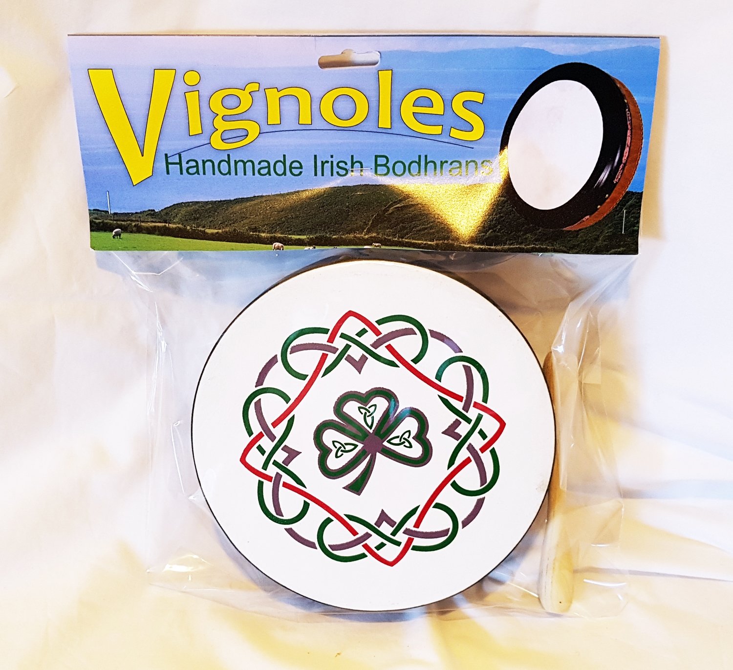 8 inch Shamrock Bodhran 8 inch Shamrock Bodhran