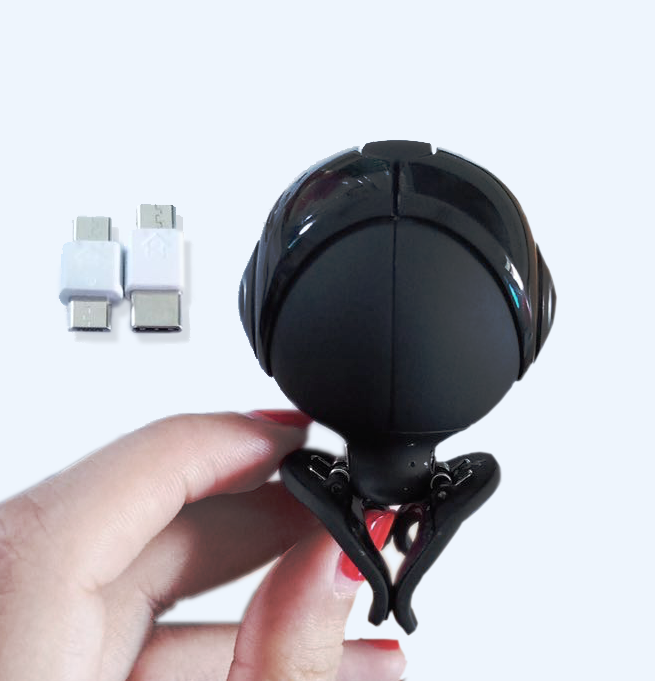 Caméra ASTRO et ses 2 connecteurs