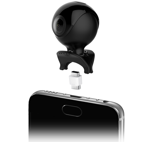 Caméra ASTRO clipsable du le smartphone