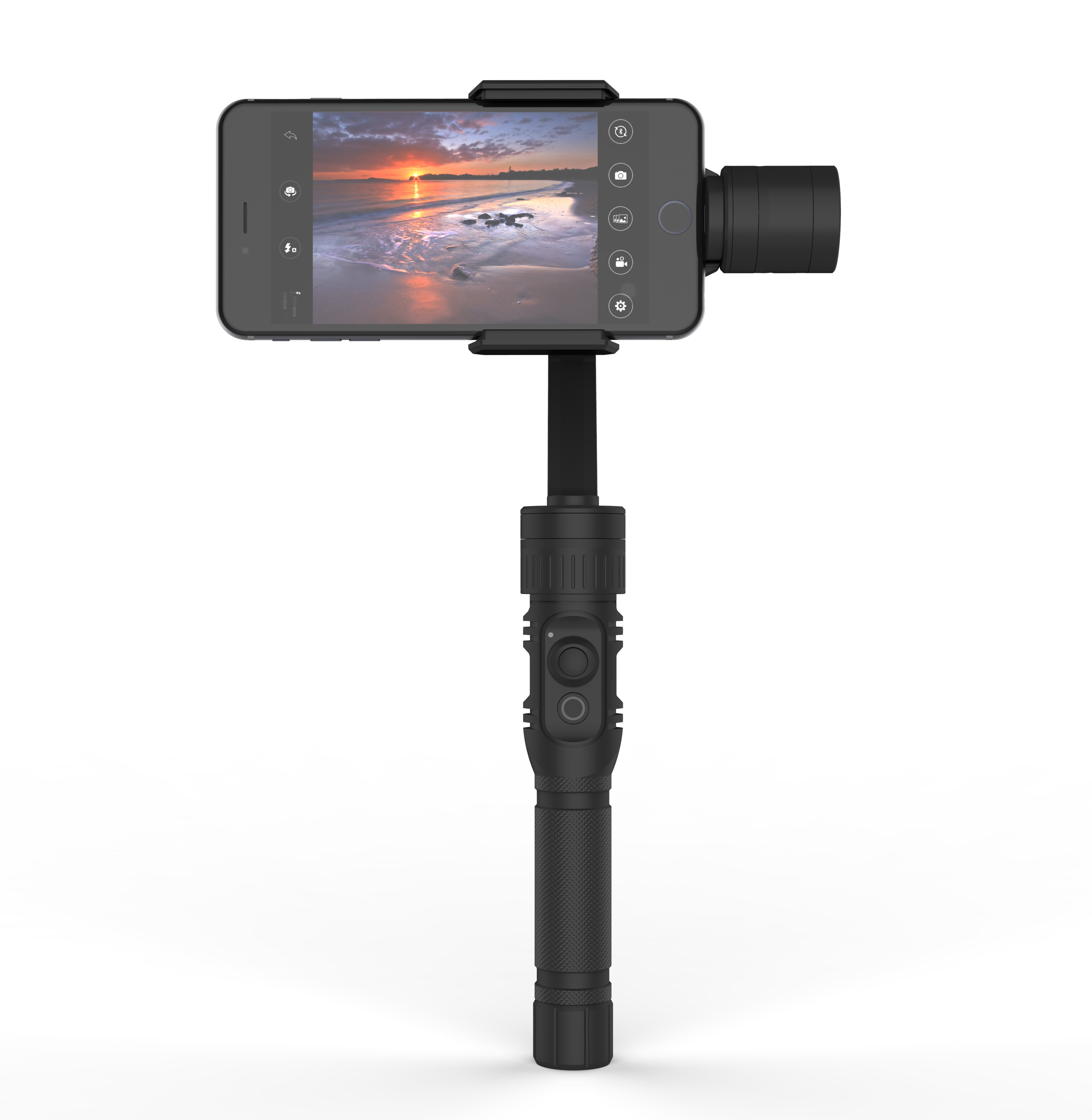 Stabilisateur pour smartphone & action-cam - STRATOS - noir Qantik - STRATOS
