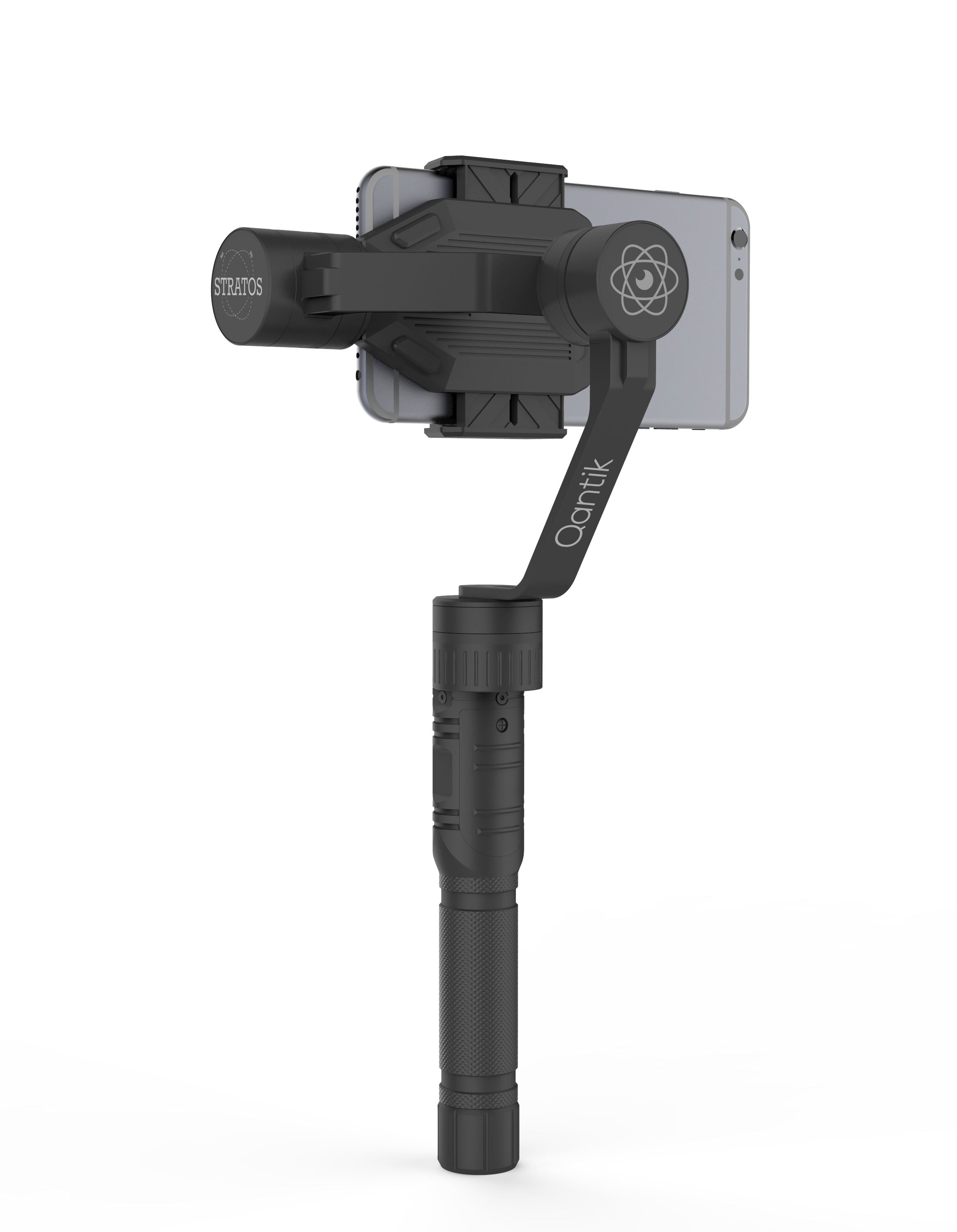 Stabilisateur avec smartphone de dos