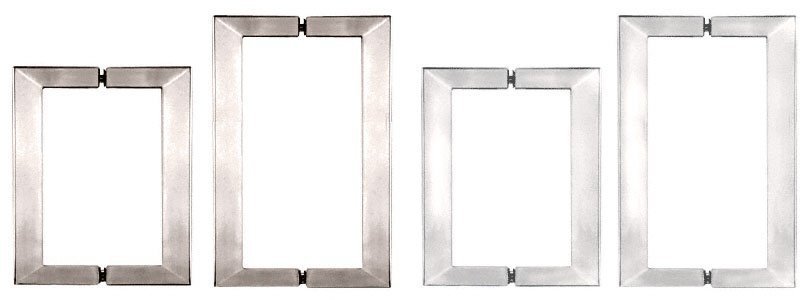 Sq Series Square Tubing Back To Back Glass Shower Door Pull Handle