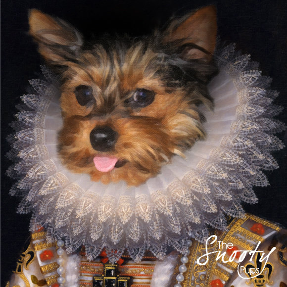 Queen Nola Custom Dog Portrait 00073