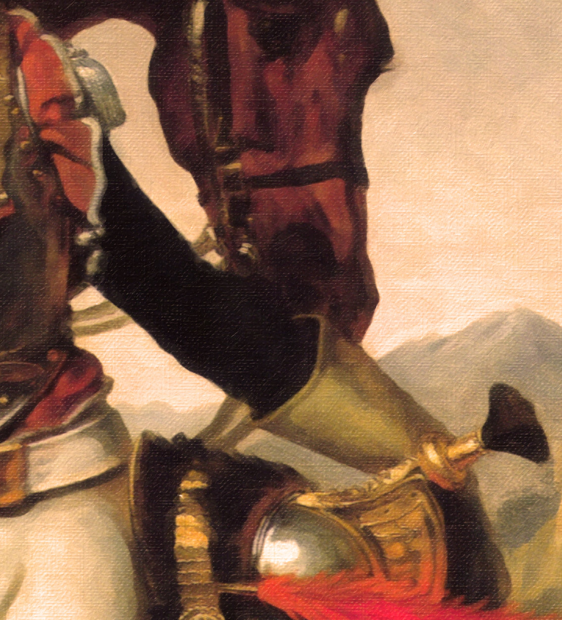 Equestrian Portrait Cat Portrait