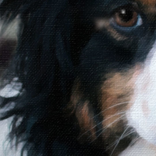 Marie Antoinette Custom Dog Portrait