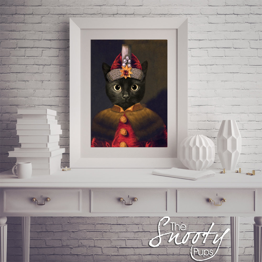Dracula - Vlad the Impaler CAT Custom Portrait