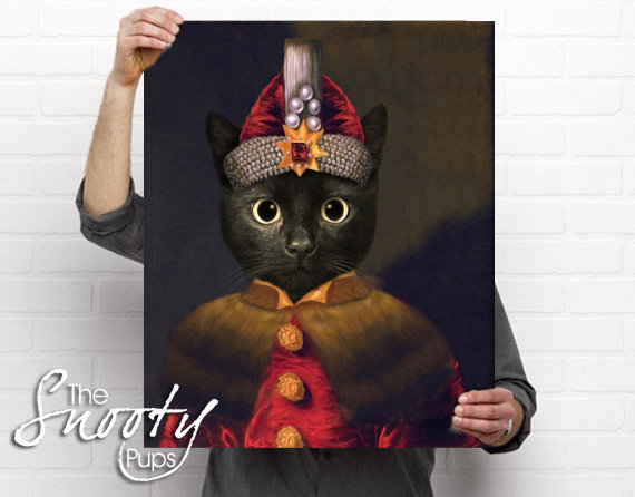 Dracula - Vlad the Impaler CAT Custom Portrait