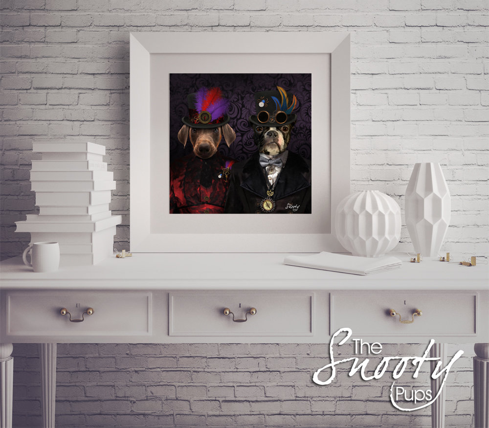 Steampunk Pet Portrait