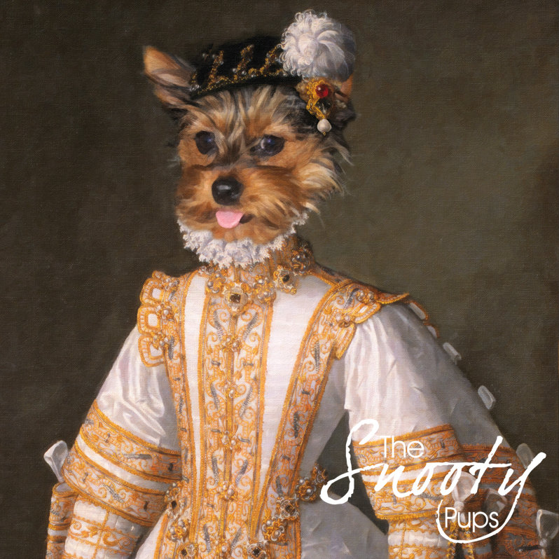 Miss Bell Custom dog Portrait 00108