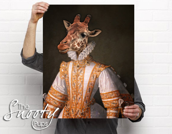 Giraffe Portrait
