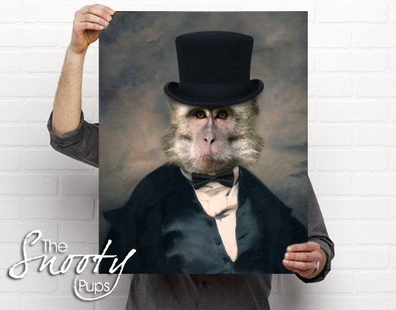Monkey Portrait