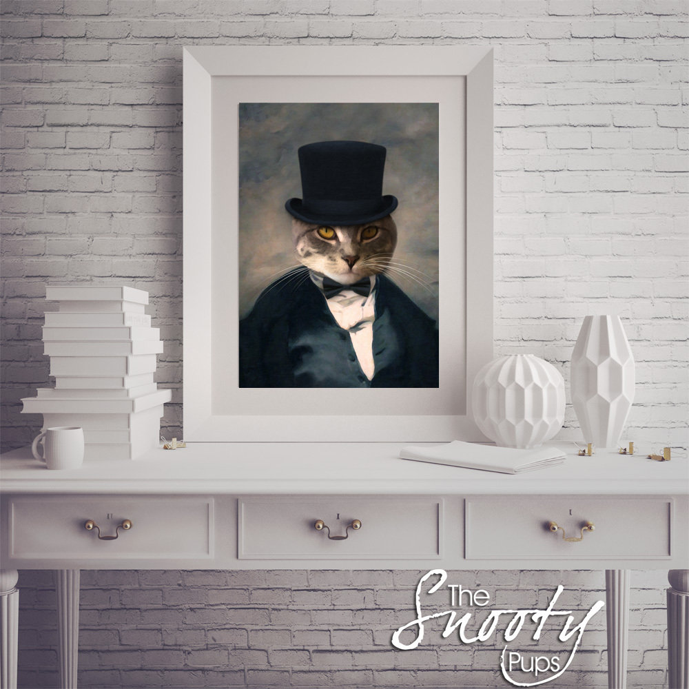 Mr Stogy Portrait Cat Portrait