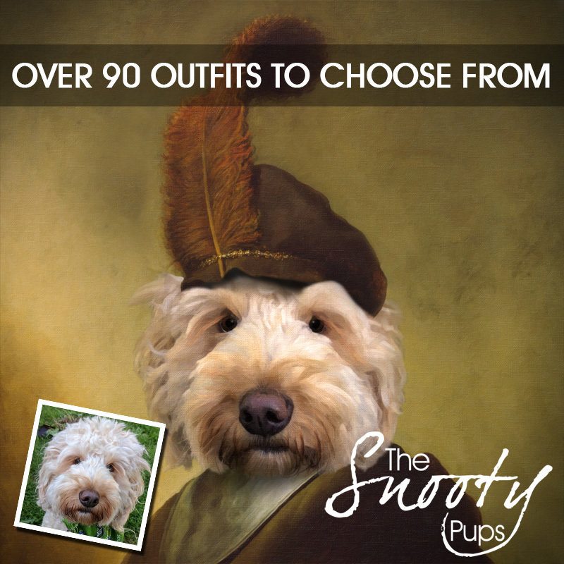Dutch Custom Dog Portrait 00130