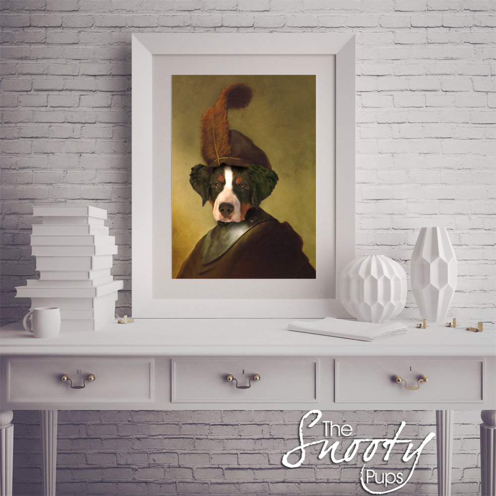 Dutch Custom Dog Portrait